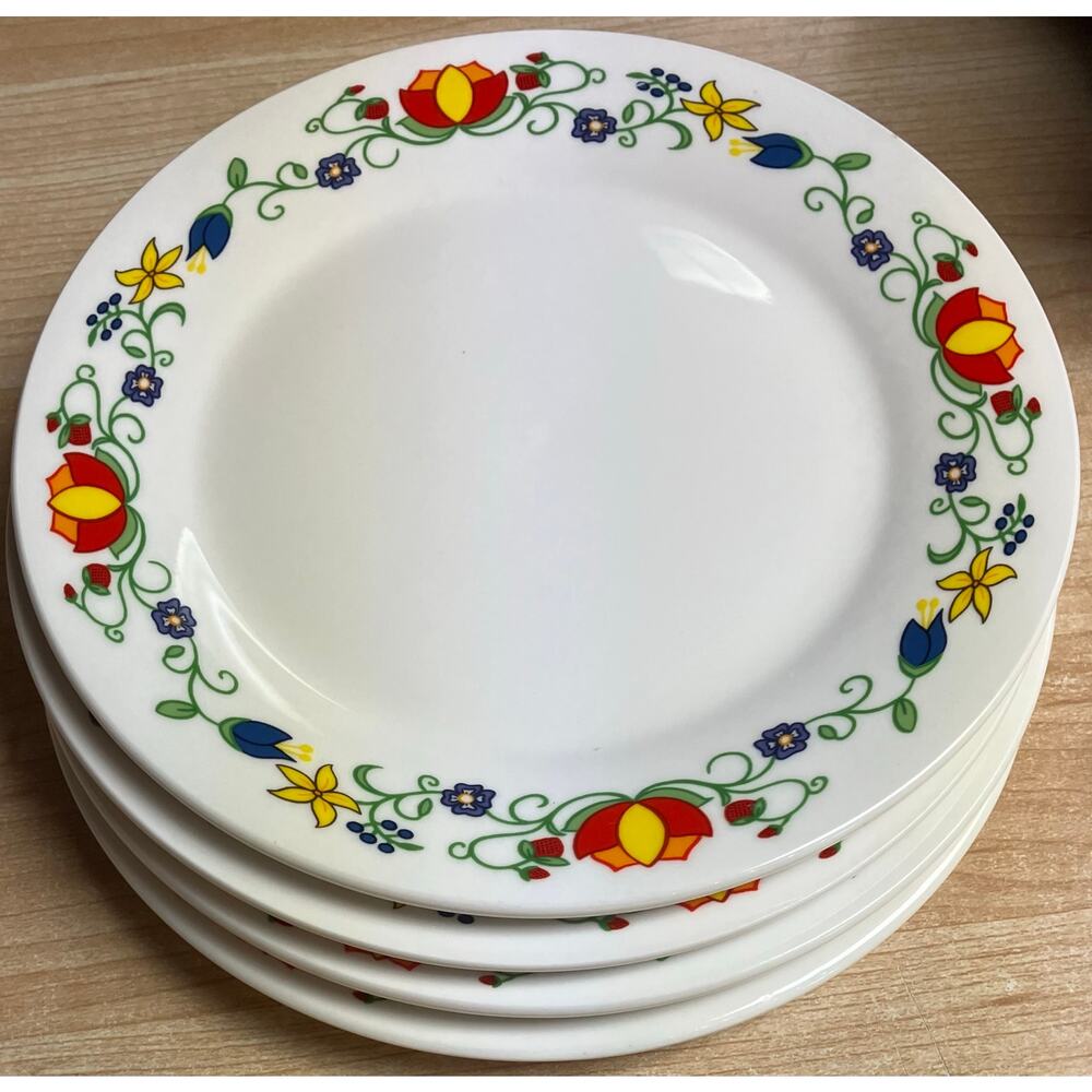 Benevolence Floral Salad Plate Set